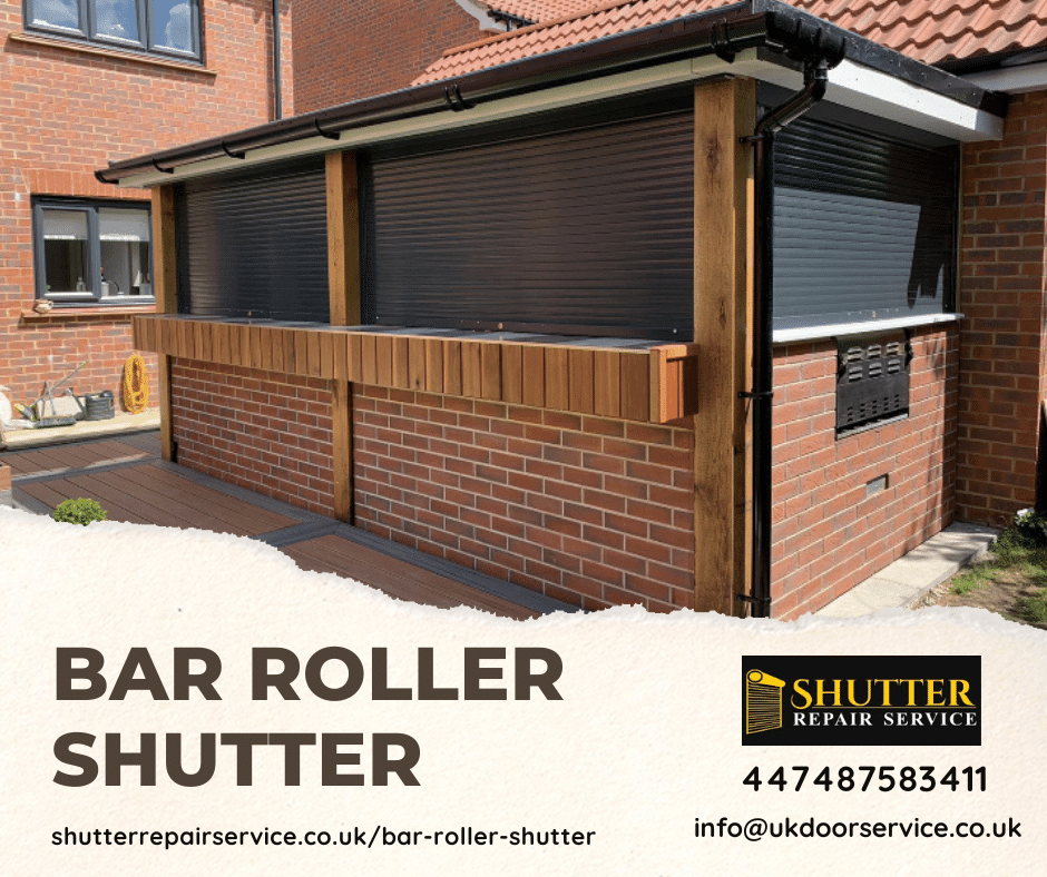 Bar Roller Shutter Installation