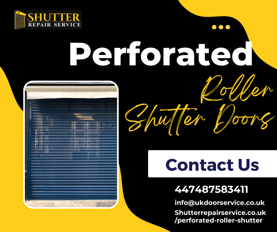 Perforated Roller Shutter Doors