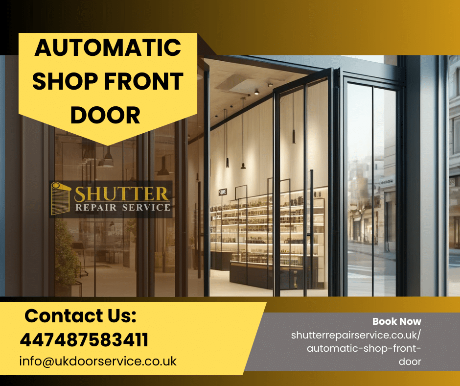 Automatic Shop Front Door