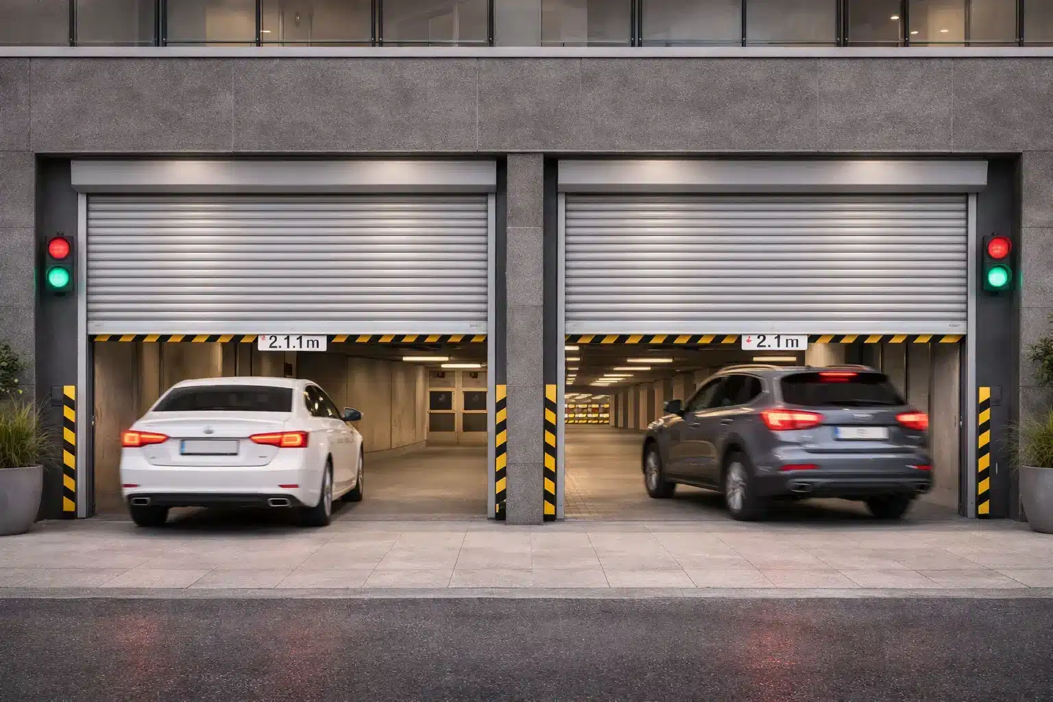 Car Parking Roller Shutter